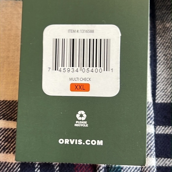 Orvis, Pinnacle, oversize plaid shirt jacket SZ XXL NWT’S - Picture 12 of 16